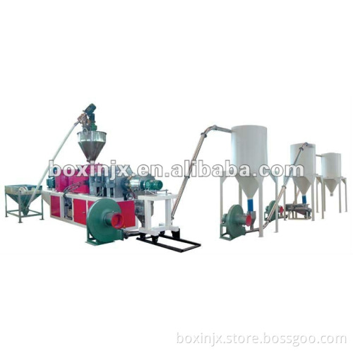 PVC die-face cutting pelletizing line